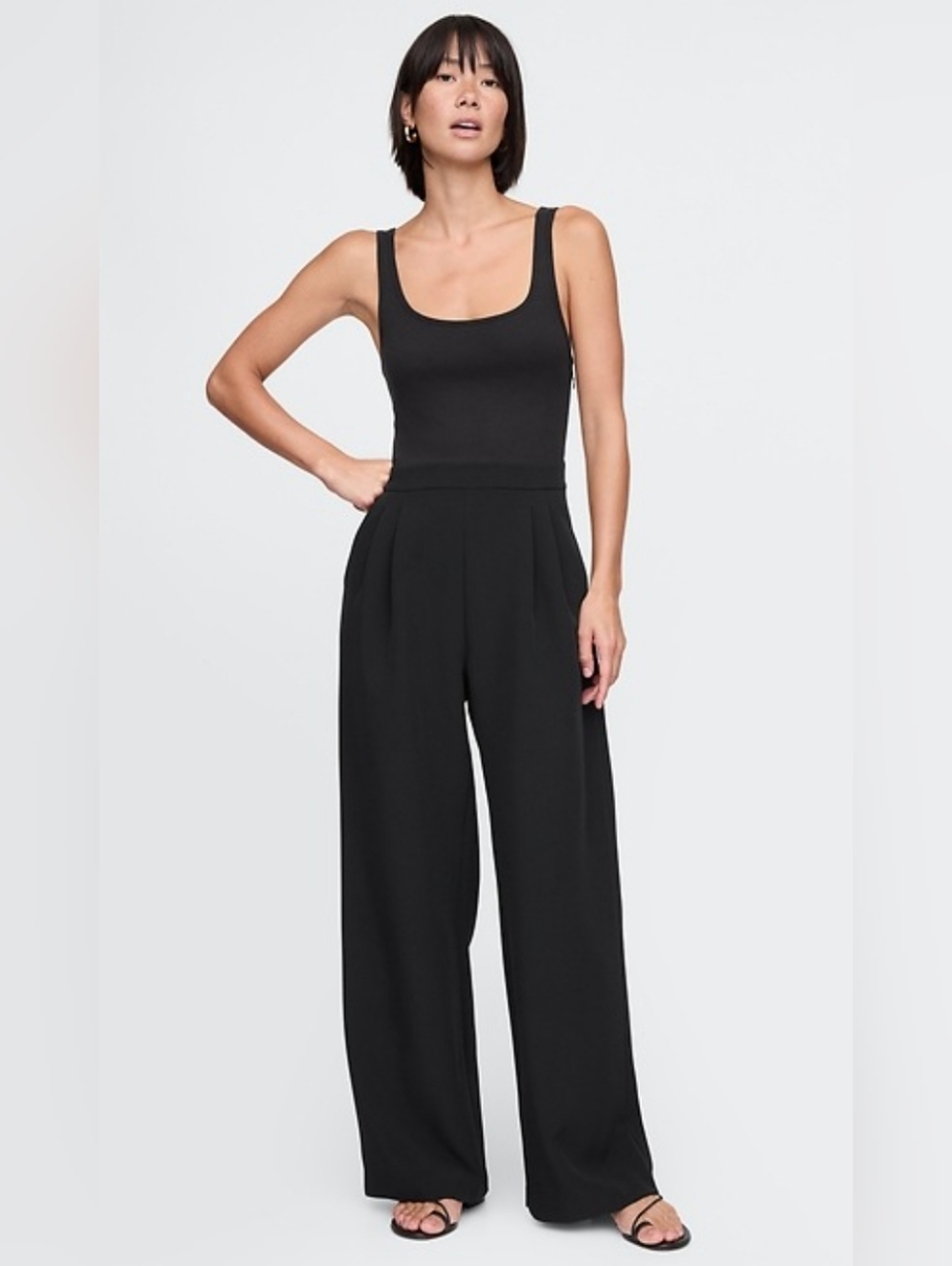 GAP ♠️ Mixed Media Jumpsuit ♠️ Size Small